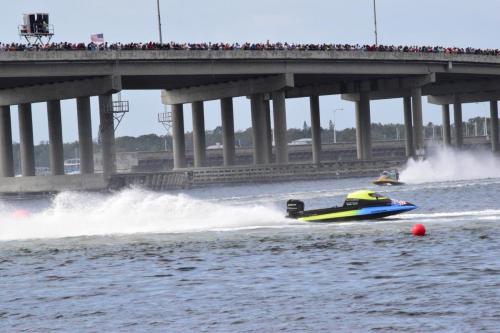 Formula-2 Powerboat Racing at the Bradenton Area River Regatta