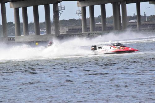 Formula-2 Powerboat Racing at the Bradenton Area River Regatta