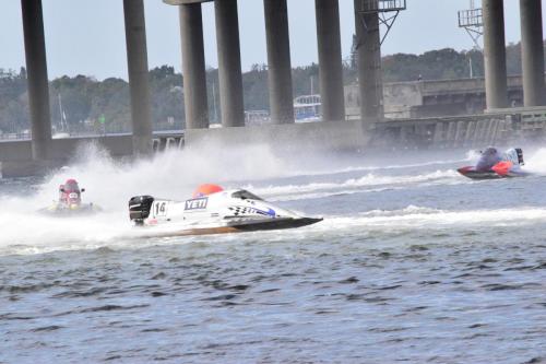 Formula-2 Powerboat Racing at the Bradenton Area River Regatta