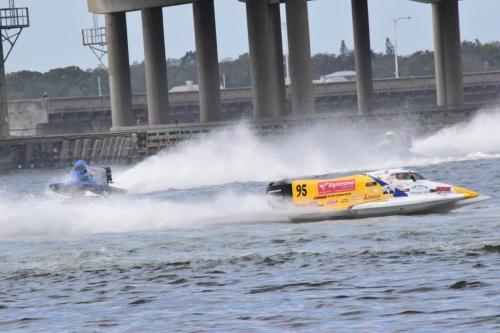 Formula-2 Powerboat Racing at the Bradenton Area River Regatta