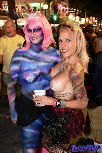 Fantasy Fest on Duval St in Key West Florida 2019 - 057