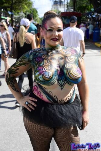 Fantasy Fest on Duval St in Key West Florida 2019 - 205