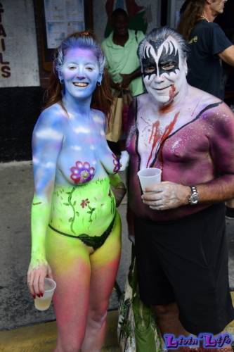 Fantasy Fest on Duval St in Key West Florida 2019 - 215