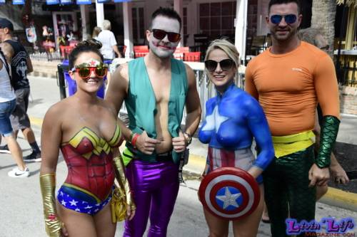 Fantasy Fest on Duval St in Key West Florida 2019 - 220