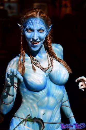 Fantasy Fest on Duval St in Key West Florida 2019 - 229