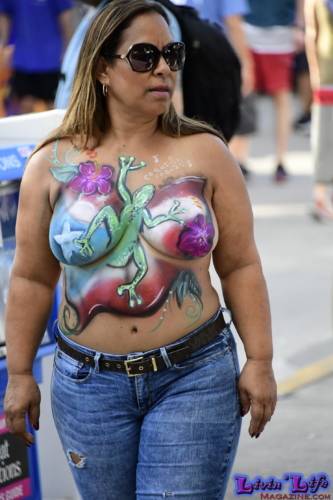 Fantasy Fest on Duval St in Key West Florida 2019 - 248