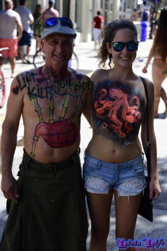 Fantasy Fest on Duval St in Key West Florida 2019 - 308