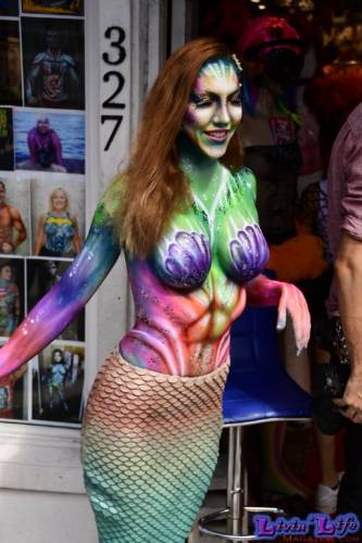 Fantasy Fest on Duval St in Key West Florida 2019 - 310