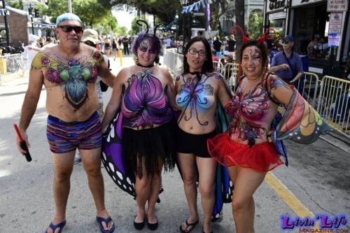 Fantasy Fest on Duval St in Key West Florida 2019 - 324