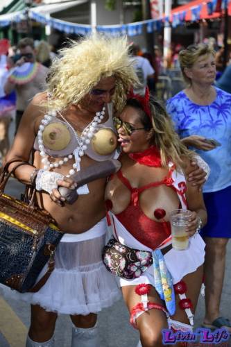 Fantasy Fest on Duval St in Key West Florida 2019 - 389