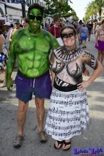 Fantasy Fest on Duval St in Key West Florida 2019 - 412