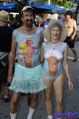 Fantasy Fest on Duval St in Key West Florida 2019 - 423
