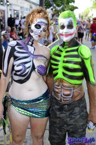 Fantasy Fest on Duval St in Key West Florida 2019 - 436