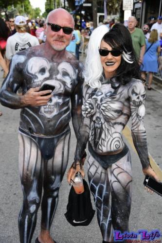 Fantasy Fest on Duval St in Key West Florida 2019 - 445
