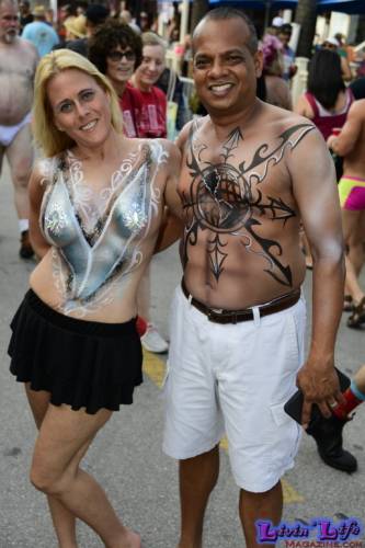 Fantasy Fest on Duval St in Key West Florida 2019 - 446