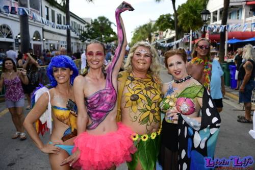 Fantasy Fest on Duval St in Key West Florida 2019 - 448