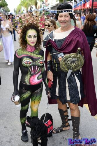Fantasy Fest on Duval St in Key West Florida 2019 - 462