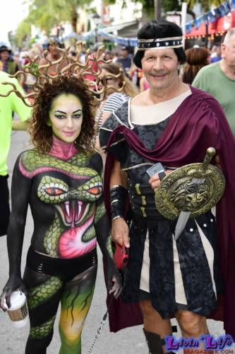 Fantasy Fest on Duval St in Key West Florida 2019 - 463