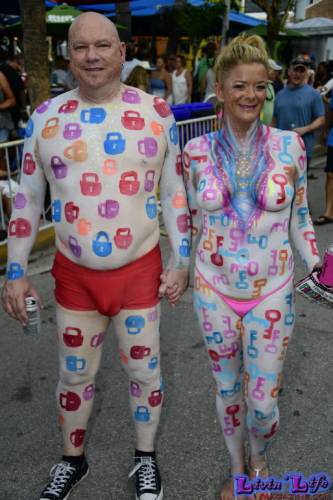 Fantasy Fest on Duval St in Key West Florida 2019 - 478