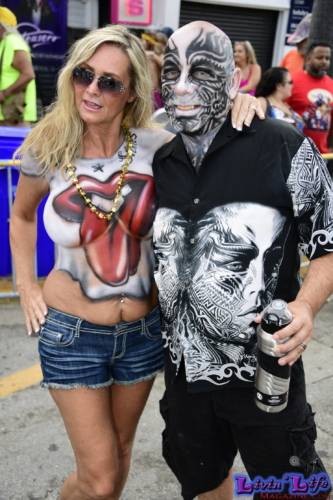 Fantasy Fest on Duval St in Key West Florida 2019 - 479