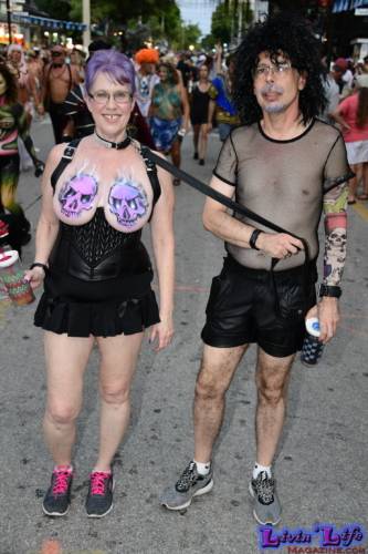 Fantasy Fest on Duval St in Key West Florida 2019 - 532
