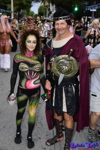 Fantasy Fest on Duval St in Key West Florida 2019 - 533