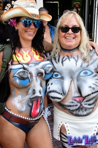 Vibrant Body Art and Elaborate Costumes at Fantasy Fest 2018, Key West
