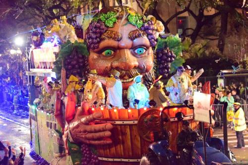 Krewe of Bacchus Parade - Mardi Gras 2018 0024