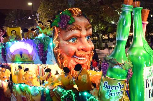 Krewe of Bacchus Parade - Mardi Gras 2018 0062