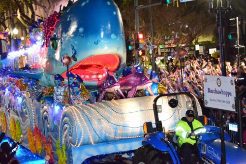 Krewe of Bacchus Parade - Mardi Gras 2018 0177