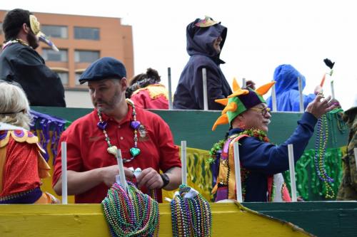 Bayport Parading Society and  Mystic DJ Riders Mardi Gras Parade