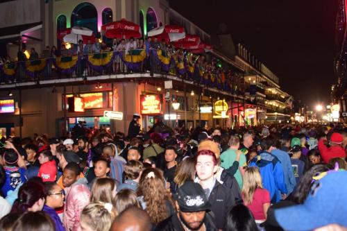 Mardi Gras in the French Quarter 2018