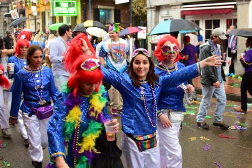 Mardi Gras in the French Quarter 2018