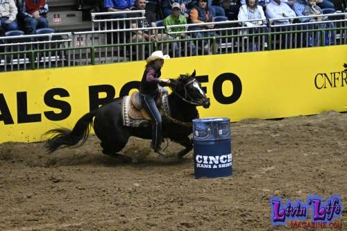 National College Final Rodeo in Casper WY - Barrel Racing