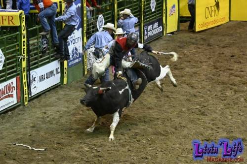 National College Final Rodeo in Casper WY - Bull Riding