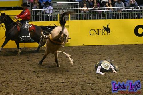 National College Final Rodeo in Casper WY - Saddle Bronc Riding