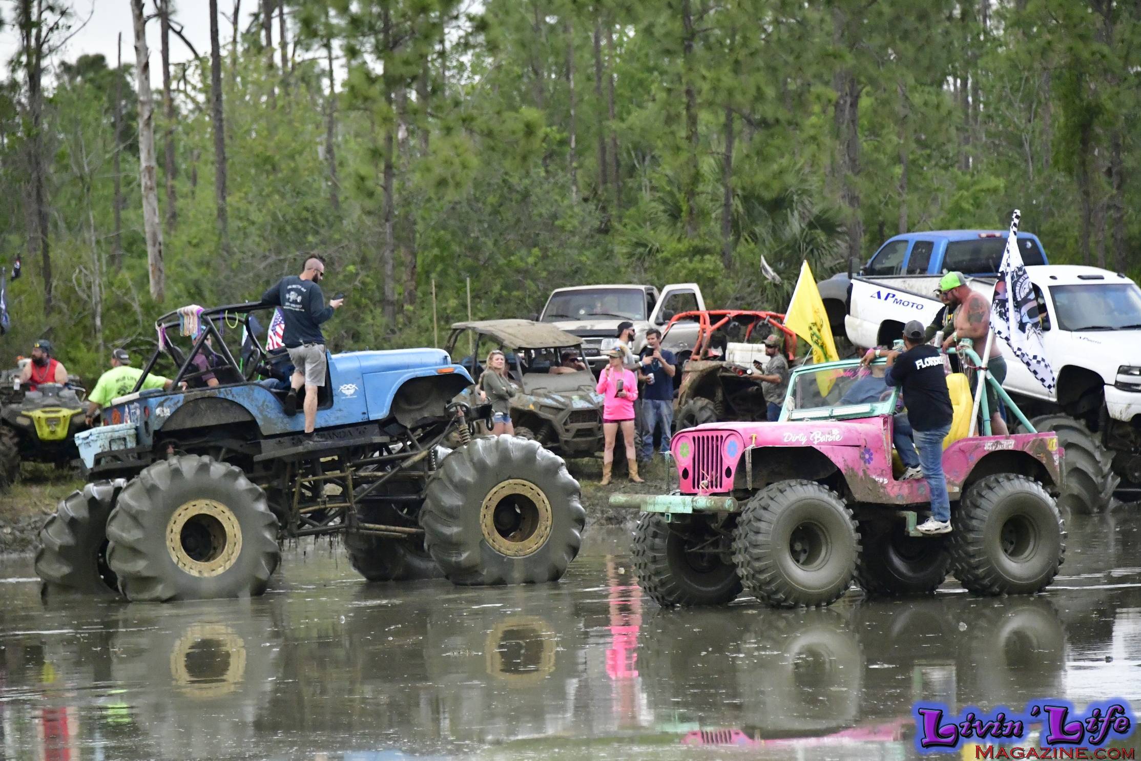 Mudding In Spring Break Trucks Gone Wild Spring Break 2021 at Redneck Mud Park - Livin' Life ...
