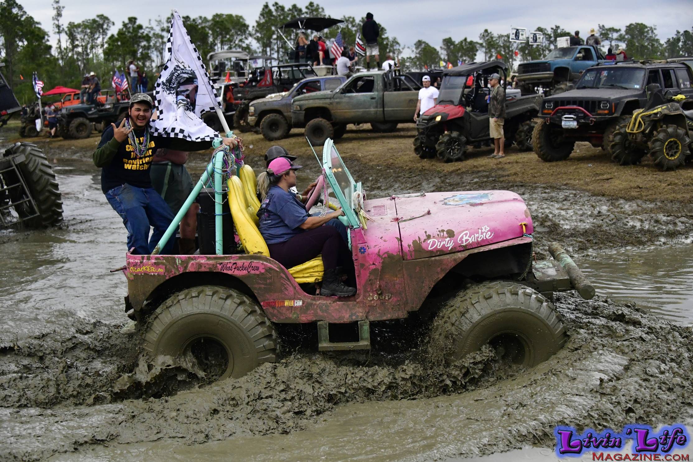 Mudding In Spring Break Trucks Gone Wild Spring Break 2021 at Redneck Mud Park - Livin' Life ...