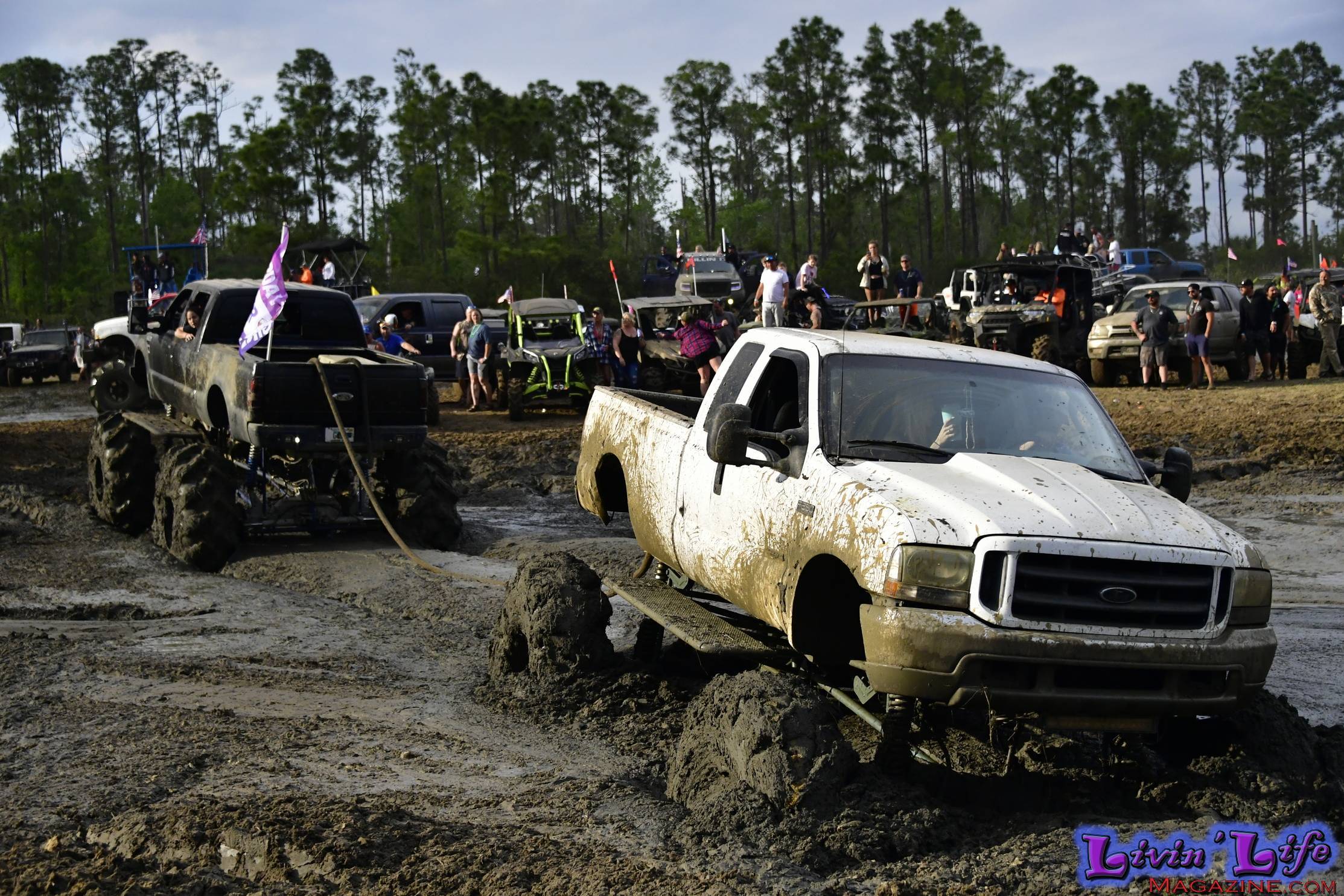 Mudding In Spring Break Trucks Gone Wild Spring Break 2021 at Redneck Mud Park - Livin' Life ...