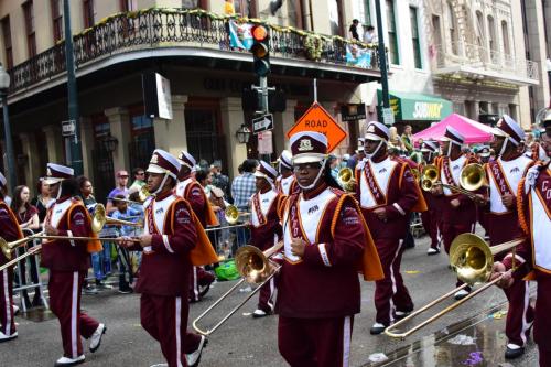 Krewe of Mid-City Parade at Mardi Gras 2018 in New Orleans