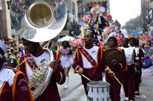 Krewe of Mid-City Parade at Mardi Gras 2018 in New Orleans