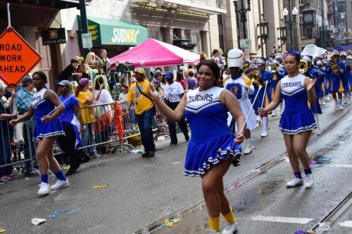 Krewe of Mid-City Parade at Mardi Gras 2018 in New Orleans