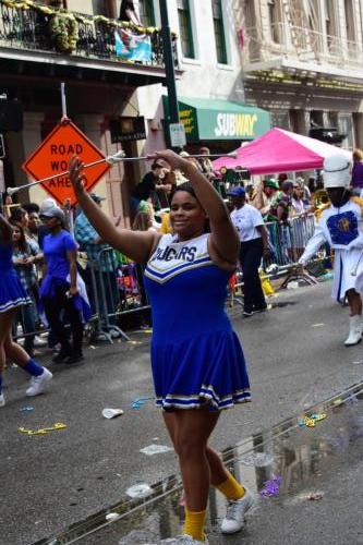 Krewe of Mid-City Parade at Mardi Gras 2018 in New Orleans