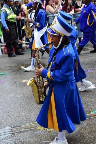 Krewe of Mid-City Parade at Mardi Gras 2018 in New Orleans