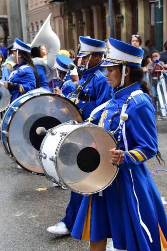 Krewe of Mid-City Parade at Mardi Gras 2018 in New Orleans