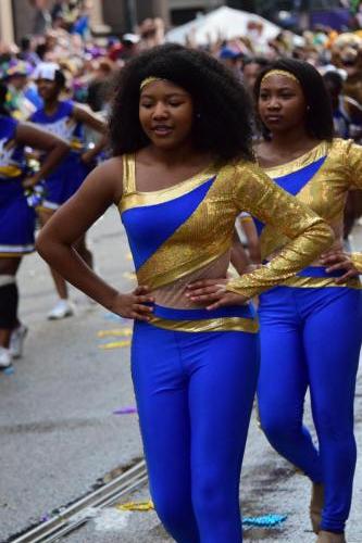 Krewe of Mid-City Parade at Mardi Gras 2018 in New Orleans