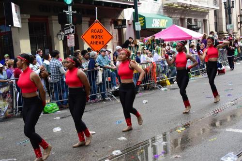 Krewe of Mid-City Parade at Mardi Gras 2018 in New Orleans