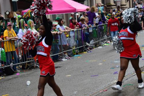 Krewe of Mid-City Parade at Mardi Gras 2018 in New Orleans