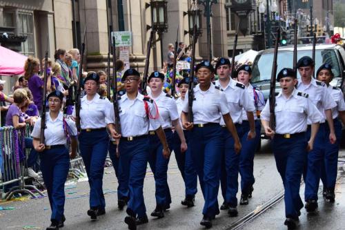 Krewe of Mid-City Parade at Mardi Gras 2018 in New Orleans