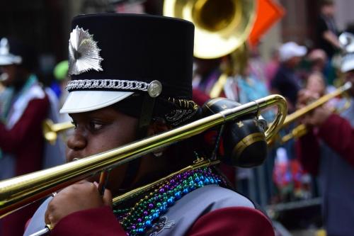 Krewe of Mid-City Parade at Mardi Gras 2018 in New Orleans